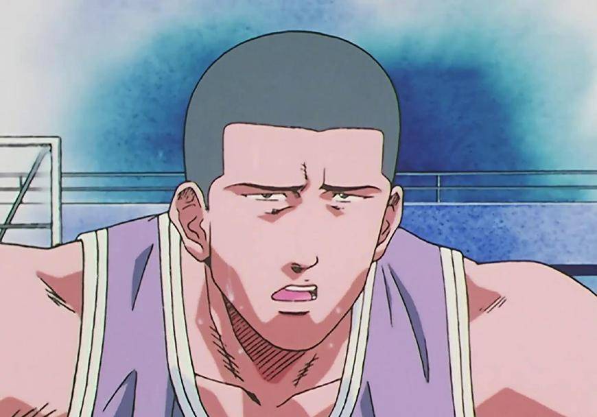 《灌篮高手》没有多少篮球天赋,靠自己努力成长起来的长谷川一志翔阳