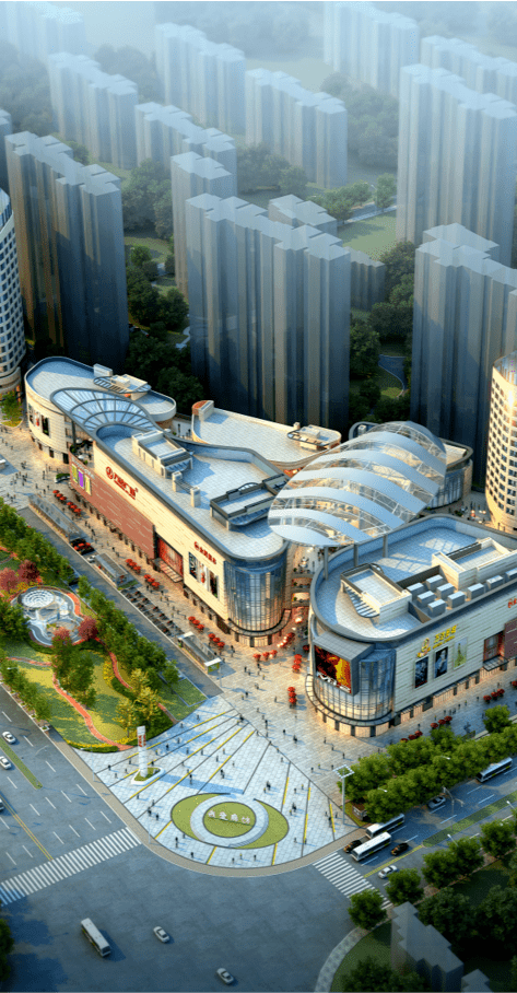 龙河高新区门户枢纽02廊坊安次万达广场内部集合囊括了万达影城,永辉