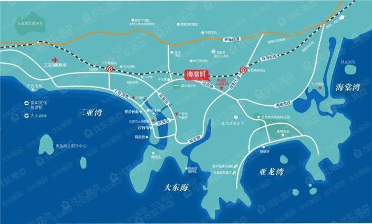 【三亚澳洲城】迎宾路中段,澳洲园林板式住宅|楼盘详情-项目地址