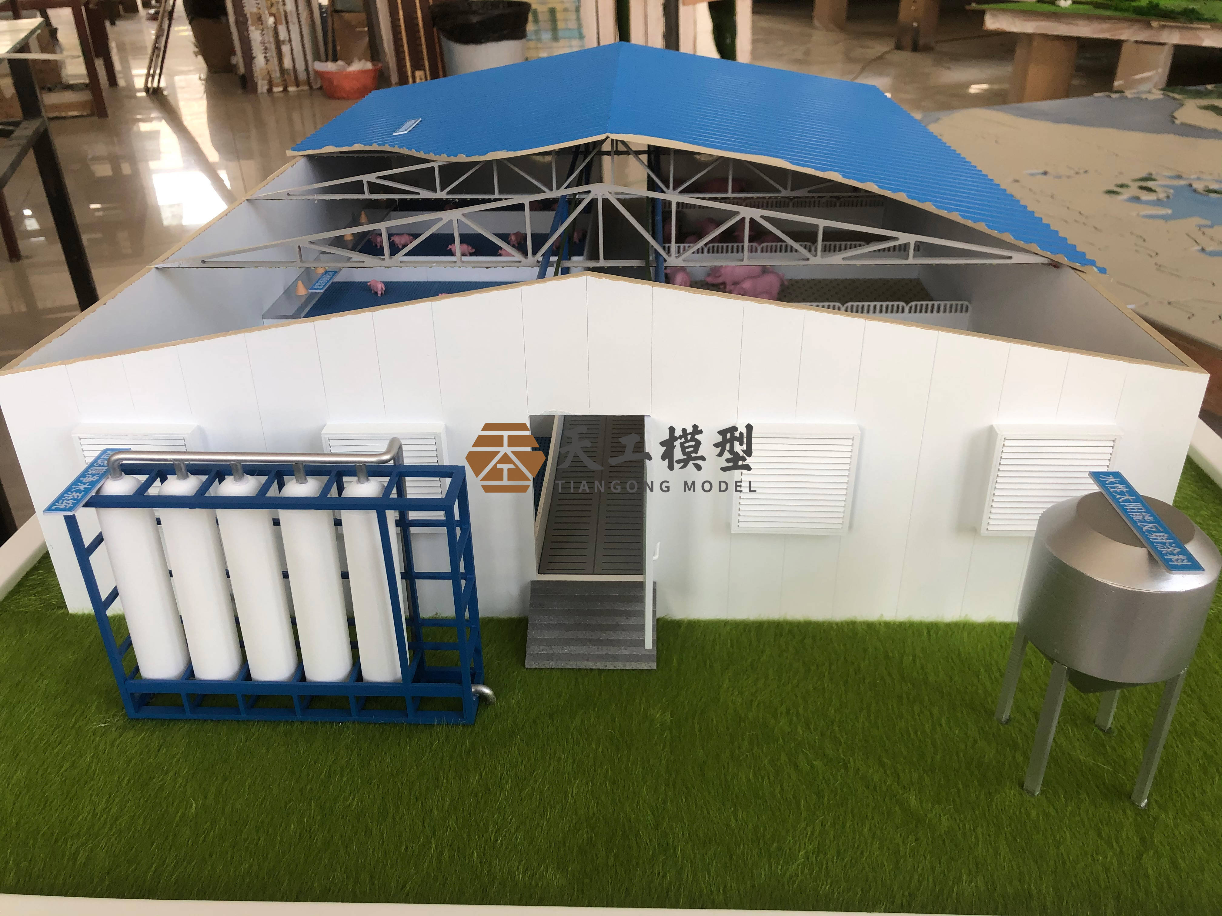 智慧养猪场模型_发展_养殖_数字化