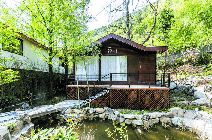 山间小屋图片 隐居图片