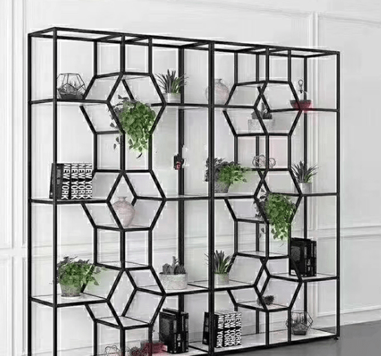 不锈钢博古架的多用性_空间_定制_风格