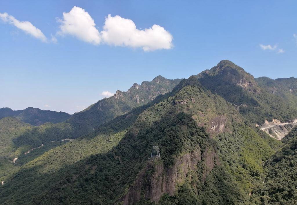 大觉山全景图图片