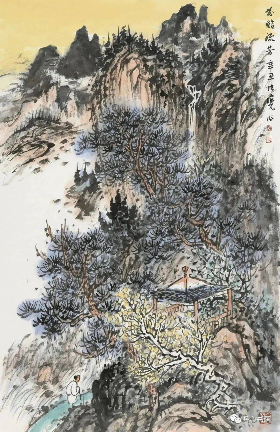 高健雄浑,钟灵毓秀|山水画家张晓_全国_中国_作品