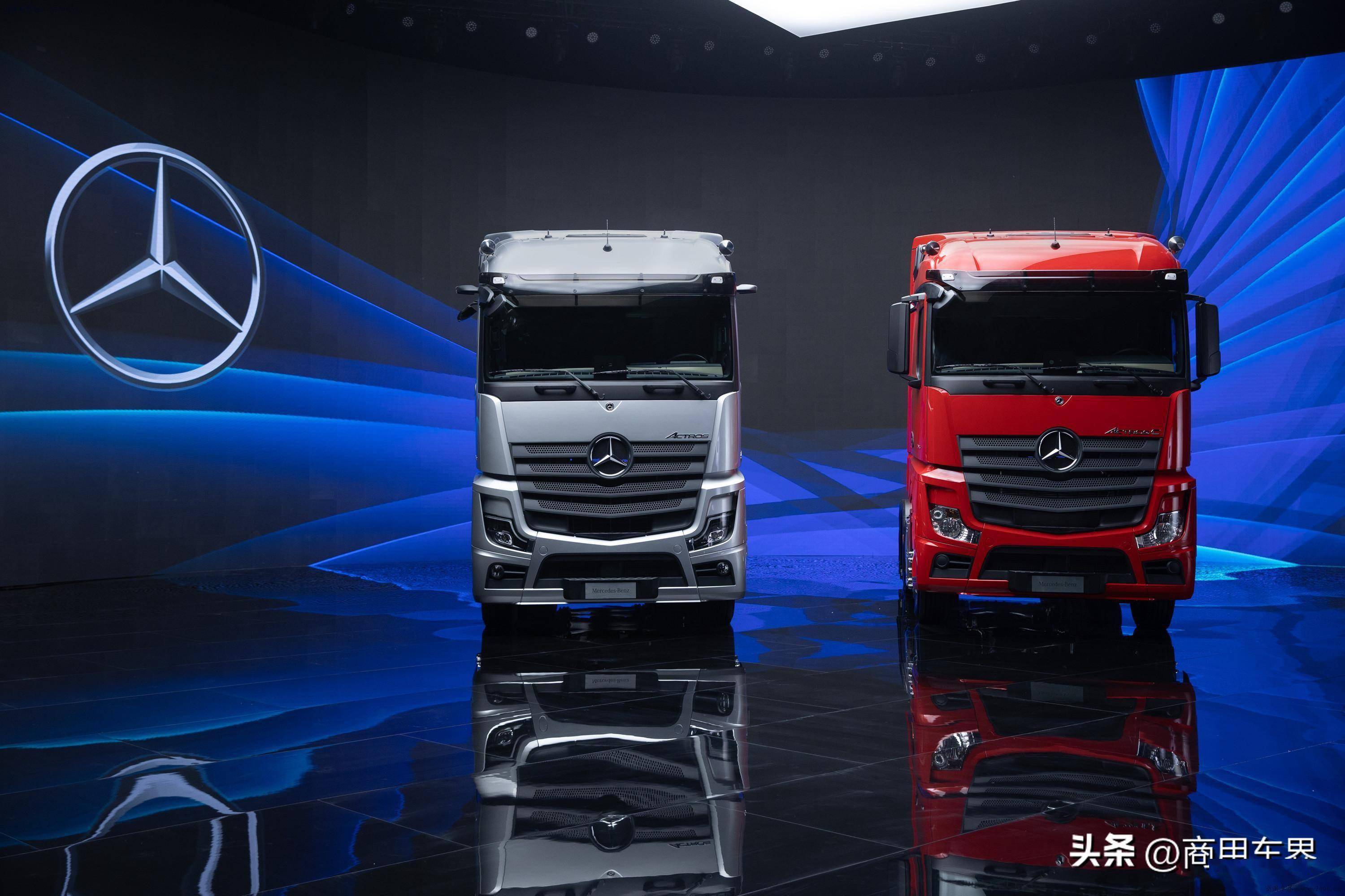 "福田戴姆勒")举行线上发布会,庆祝梅赛德斯-奔驰国产actros和actros
