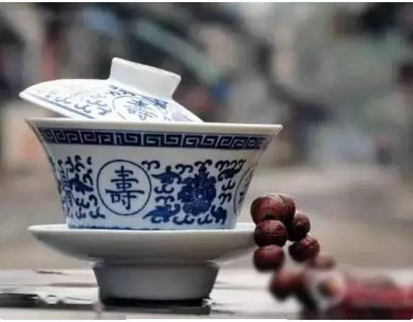 古董盖碗茶具（精品）_搜狐网