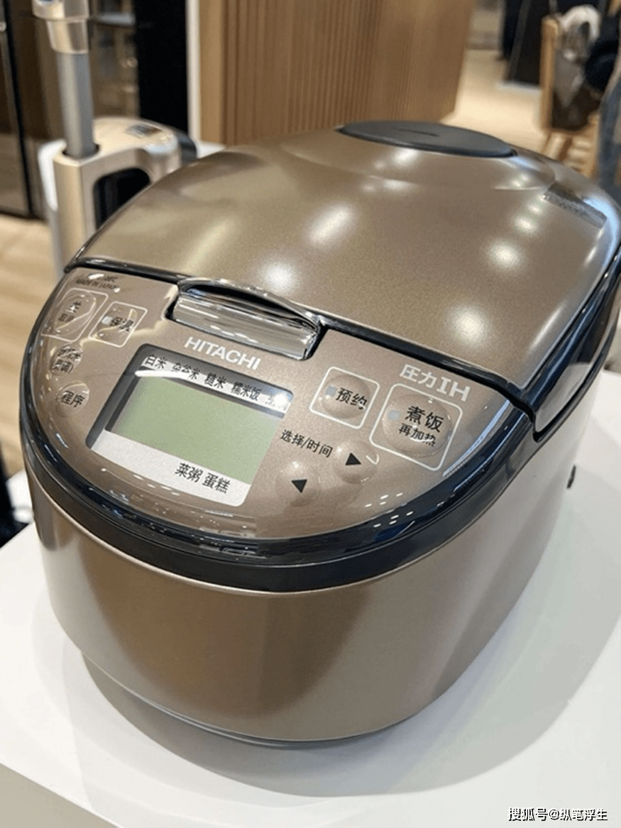 这个电饭煲有点高端,日系电饭煲——日立rz-g10ec使用测评_内胆_功能