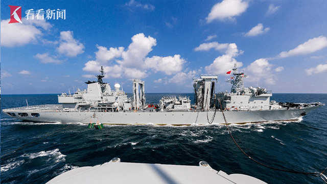 綜合補給艦可可西里湖艦分別為導彈驅逐艦淮南艦,導彈護衛艦日照艦