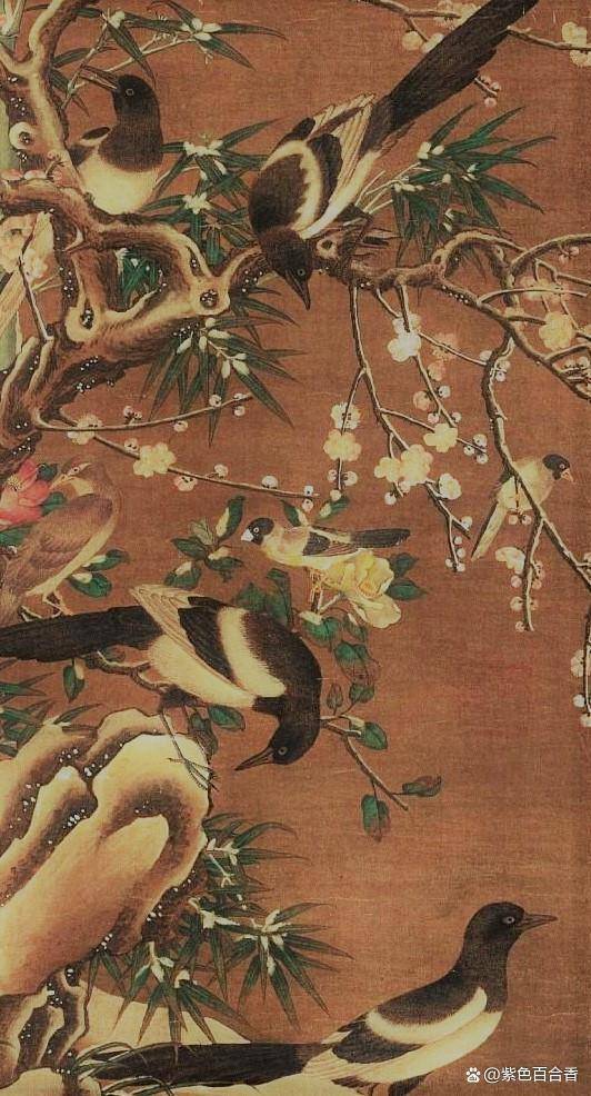 说说国宝级的北宋花鸟画大师_崔白_作品_吴元瑜