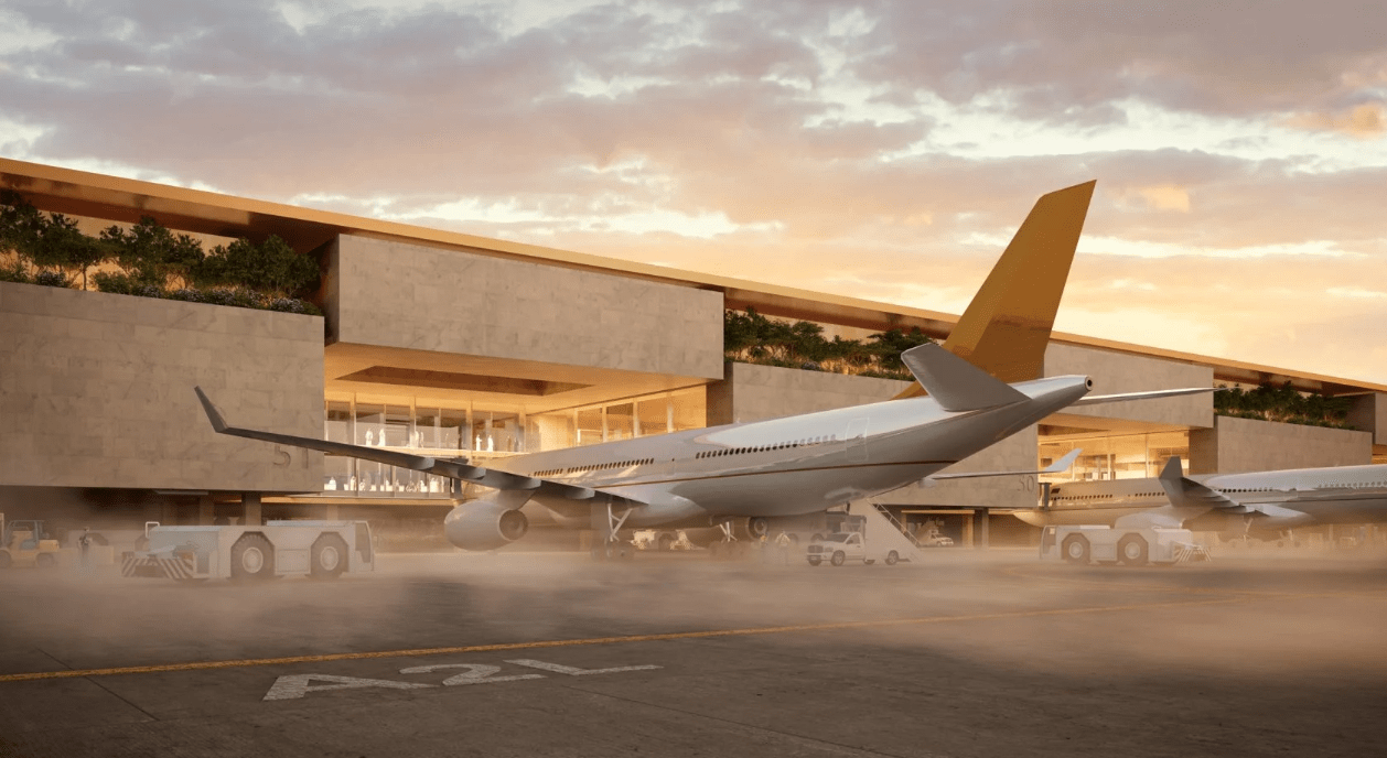 沙特阿拉伯国王萨尔曼国际机场由英国建筑工作室设计_foster_萨勒曼