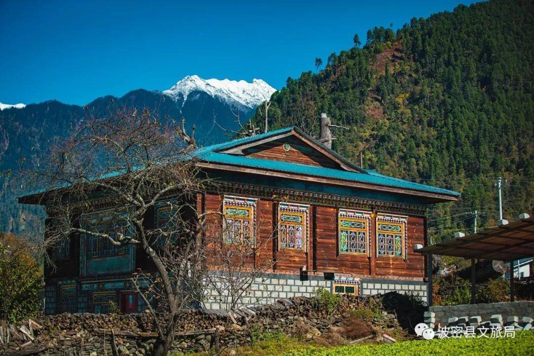 入选「中国传统村落」,易贡这个背靠雪山面朝湖泊的小村火了!