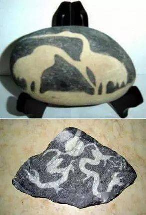 石头图案造假图片