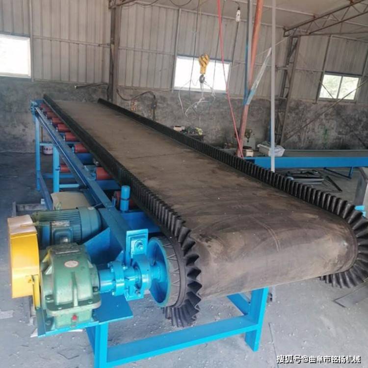 移动式卸车运输机 集装箱带式输送机 12米长蔬菜分拣传送带_物料_皮带