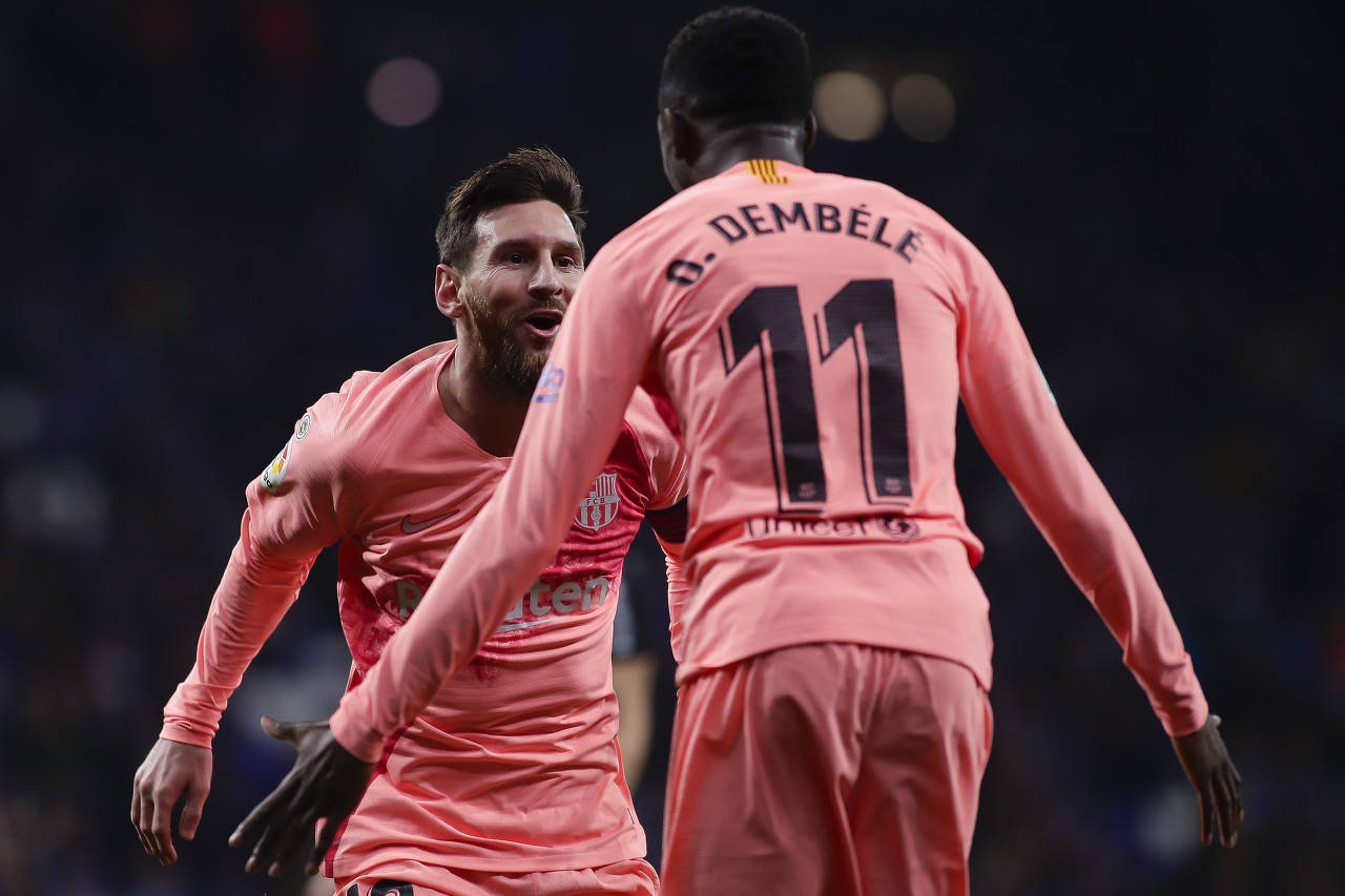 登贝莱:20岁刚去巴萨时沉迷自己盘带,梅西告诉我要冷静看时机_决赛