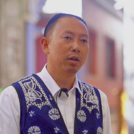 白族甲马 ——活在民间的木刻版画技艺_赵龙生_洱源县_传承