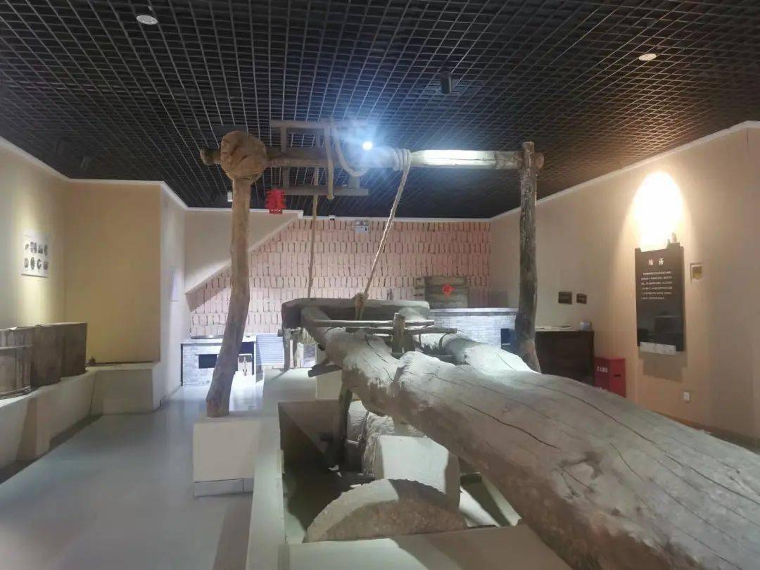白银市博物馆"白银民俗—油坊展"展现地区传统文化_父亲_展厅_辘轳