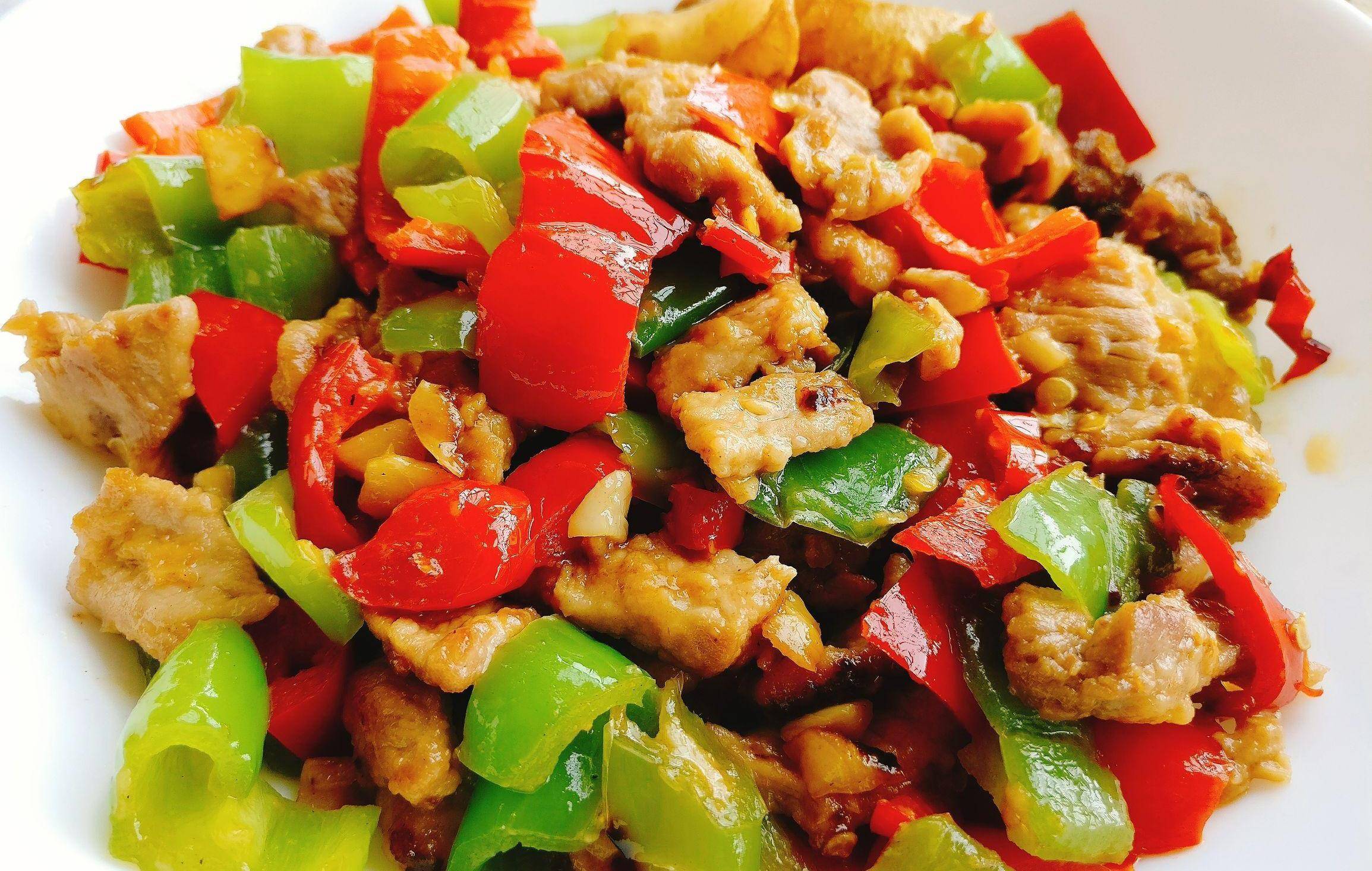 一看你就懂了!_红椒_肥肉_瘦肉