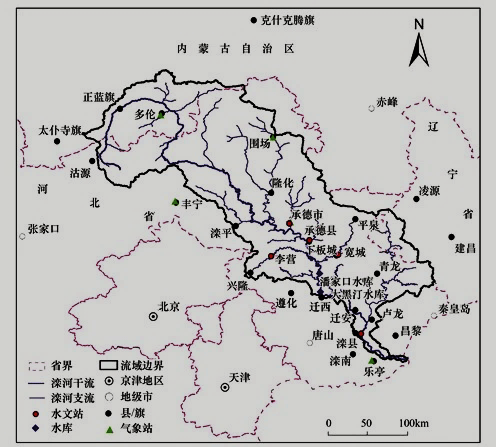 遼河黑龍江(阿穆爾河)流域北部,由斯塔諾夫山脈(外興安嶺)與勒拿河