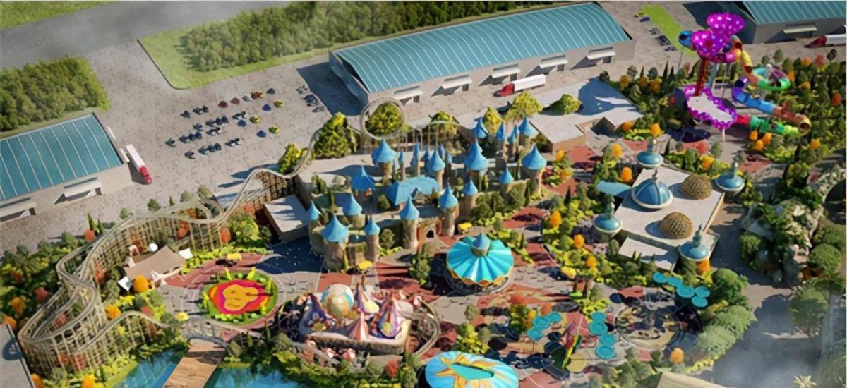 滇池边有新玩场了,昆明派拉蒙主题公园效果图首度曝光_项目_恐龙_冒险