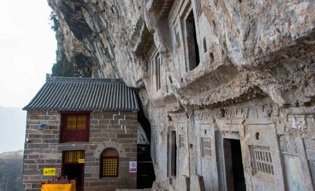 再走太行:驶太行天路,观金灯寺石窟,虐天生桥猫路_茱萸_林州_平顺