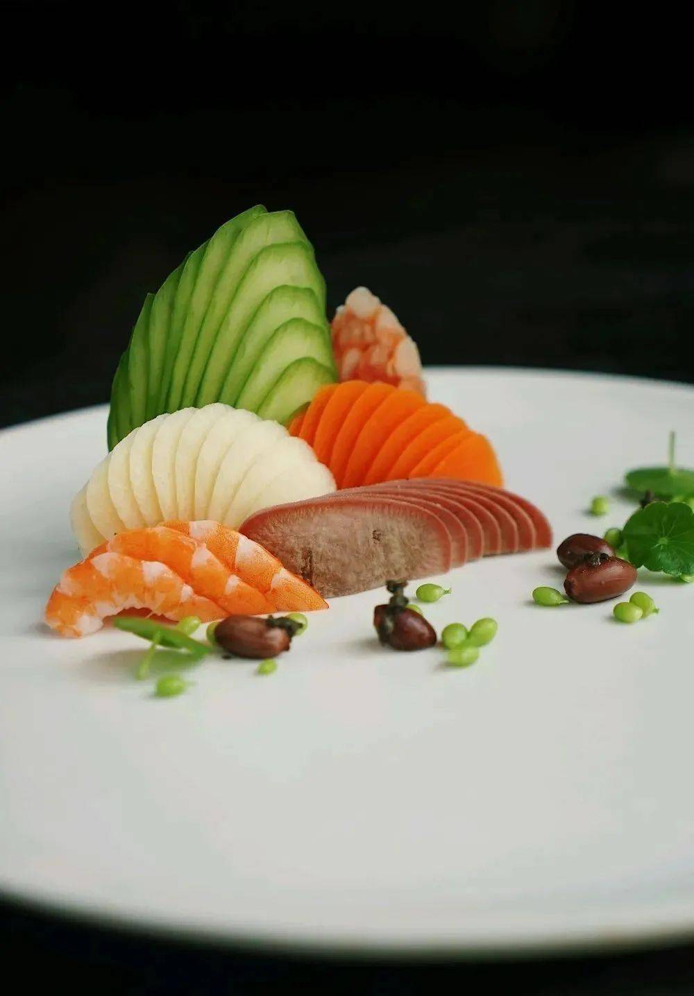 精美创意凉菜,款式新颖型味俱佳_原料_法国_鱿鱼