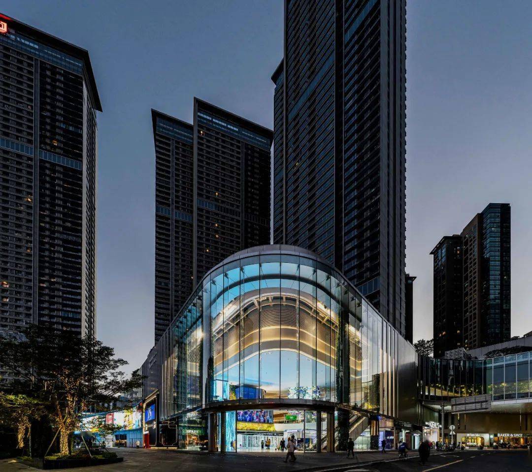 由aedas打造的深圳中洲湾c future city盛大启幕