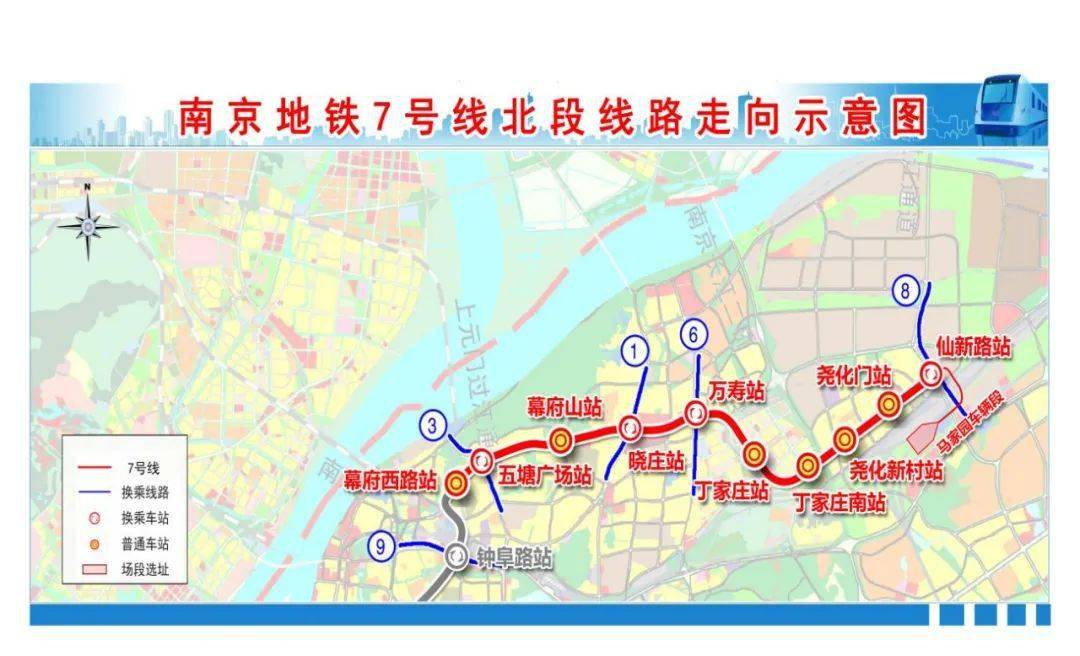 最新消息,南京地鐵7號線北段,1號線北延,和燕路過江通道,和燕路快速化