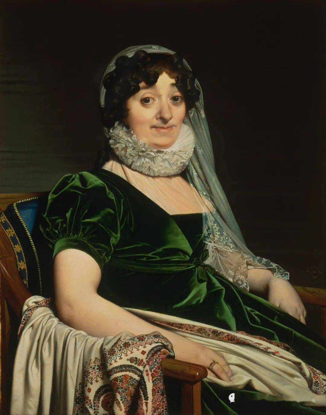 绘画大师——67安格尔绘画欣赏(高清50张)_国展_ingres_微信