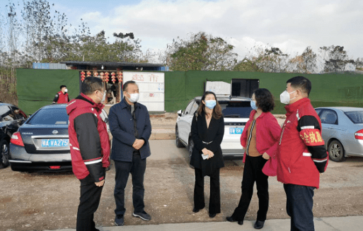 副局长徐兵带队,携省邮政业安全中心主任杨雪琴,武汉市邮政管理局市场