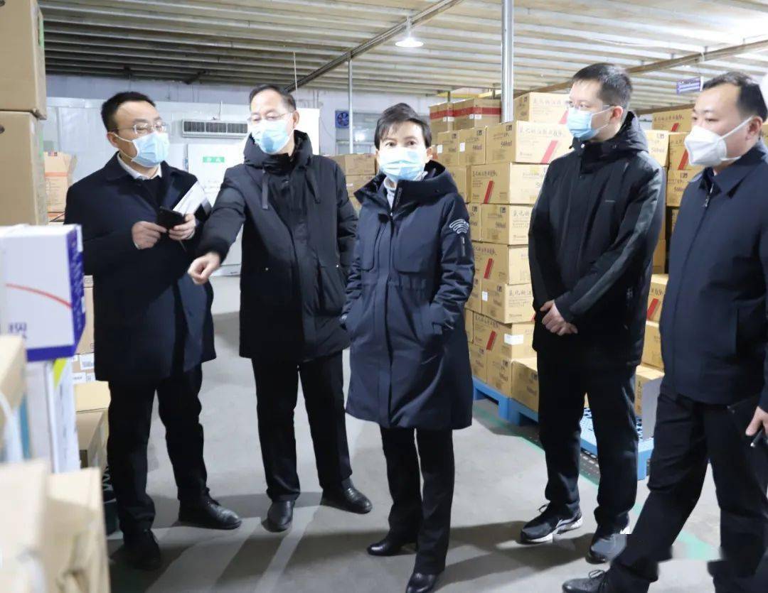 郝红霞调研药品供应和医疗救治情况_工作_保障_市人民医院