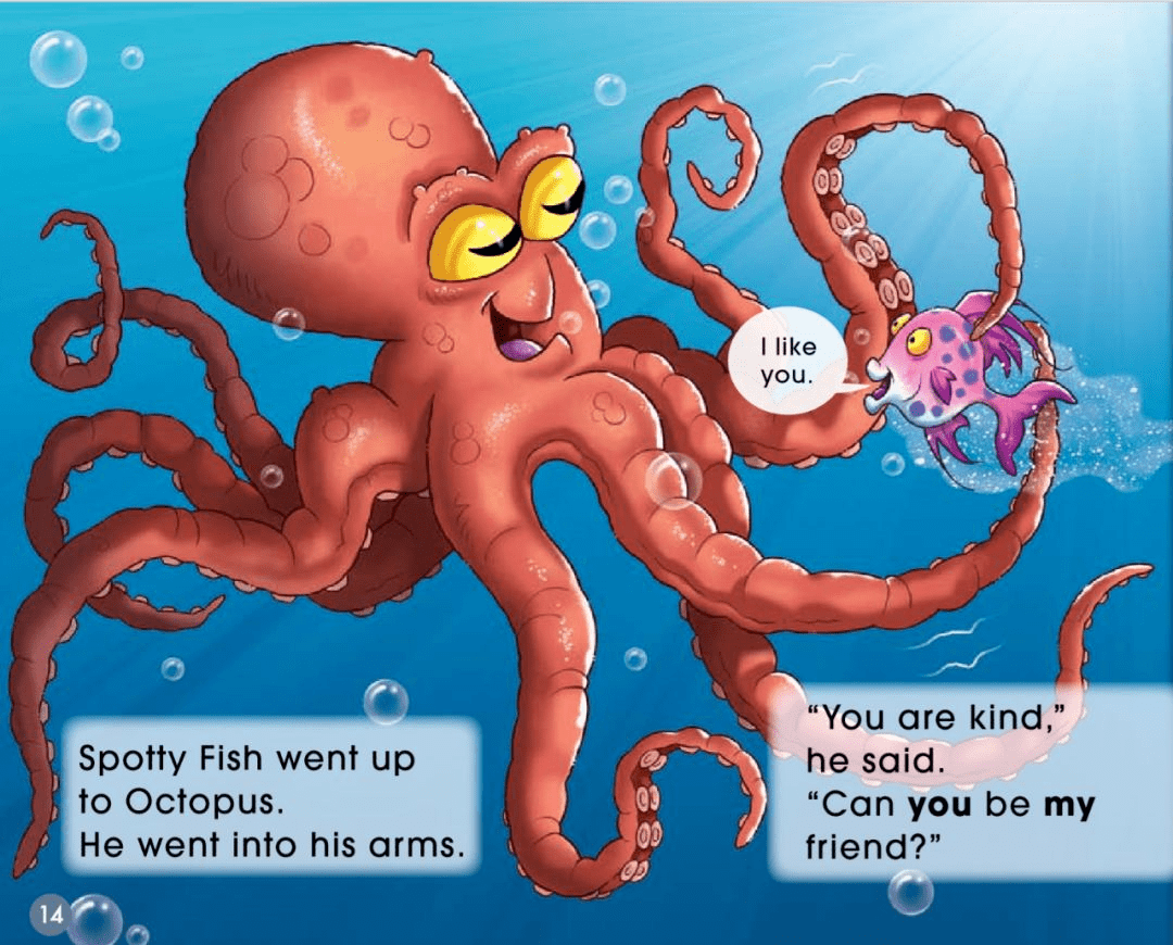 学生作品octopus is a friendhello,everyone!