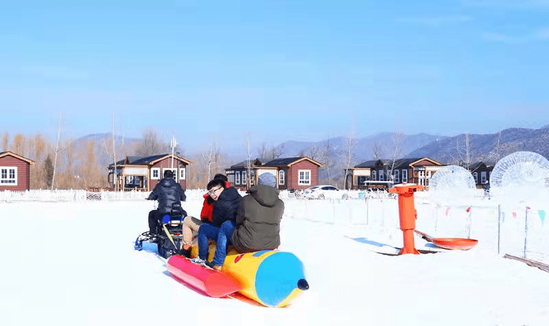 菏泽中国牡丹园滑雪场图片