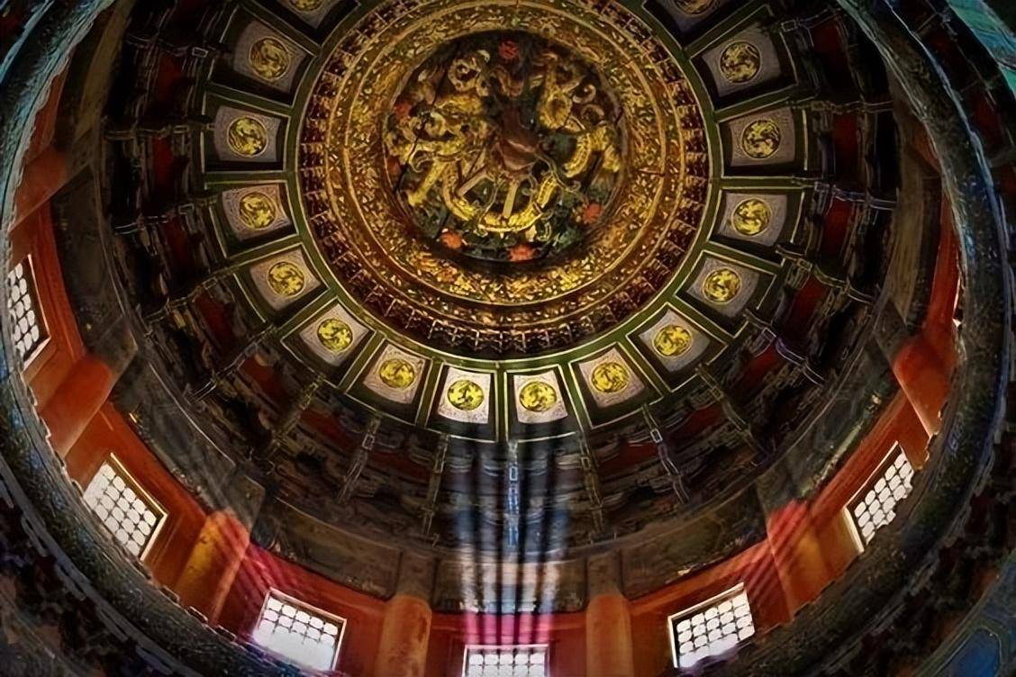 中国古建筑天花板——藻井_古人_结构_古代