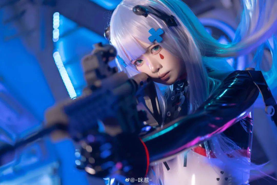 【二次元cos】hk416-子夜福音_处理_版权_公众