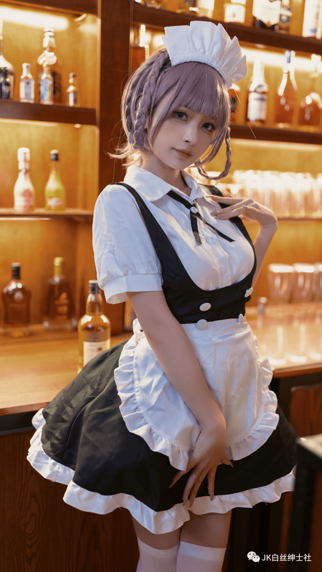 cosplay丨彻夜之歌小荠的女仆装cos正片,美味已经备好_栏目_河豚