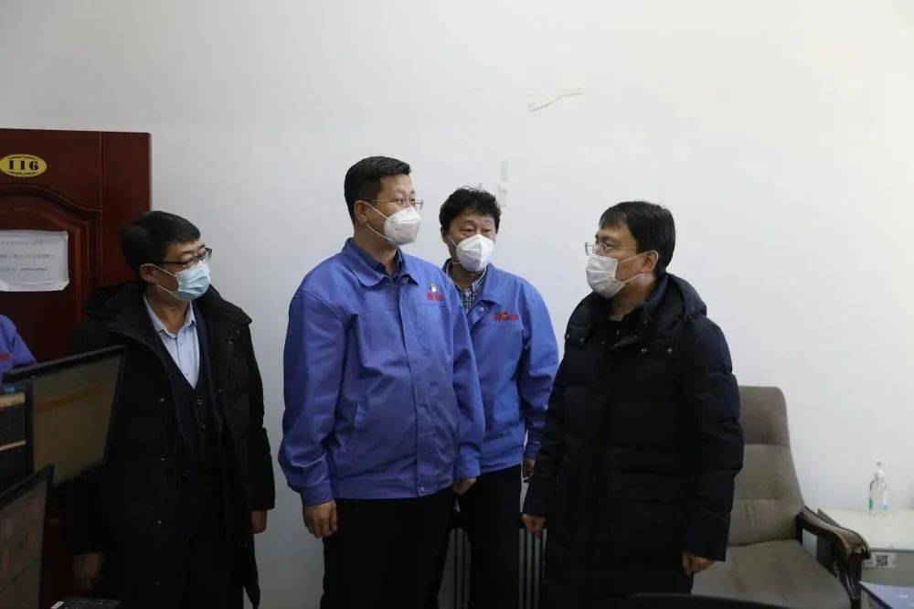 元旦佳节,崔义深入一线慰问干部职工_生产_公司_灵东