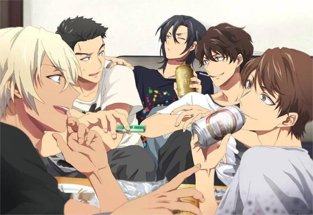 《名侦探柯南》角色壁纸头像赏析:警校五人组