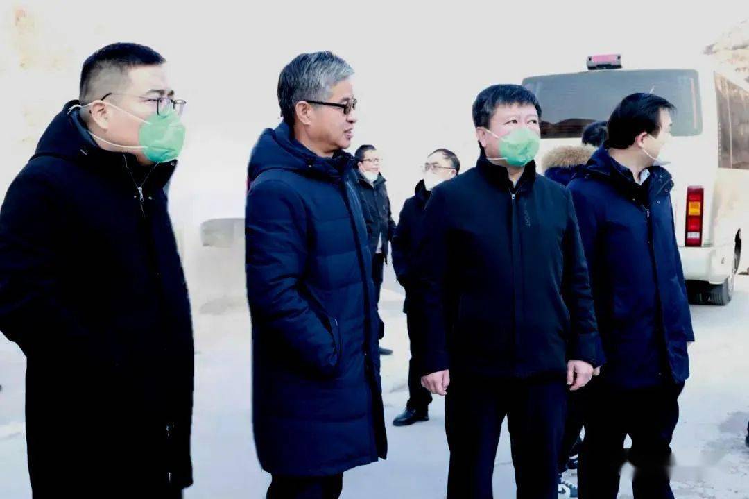 忻州市宁武县政府副县长王强带队实地踏勘恢河主干河道防洪提升改造