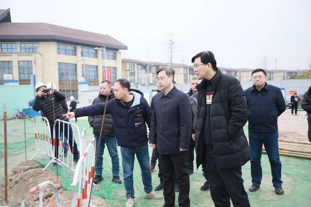 区委副书记,区长胡建平深入一线督导重点项目建设情况_进度_工作_数字