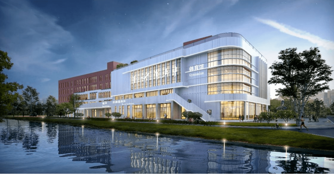 上海师范大学(上海旅游高等专科学校)新建综合实训楼工程项目效果图