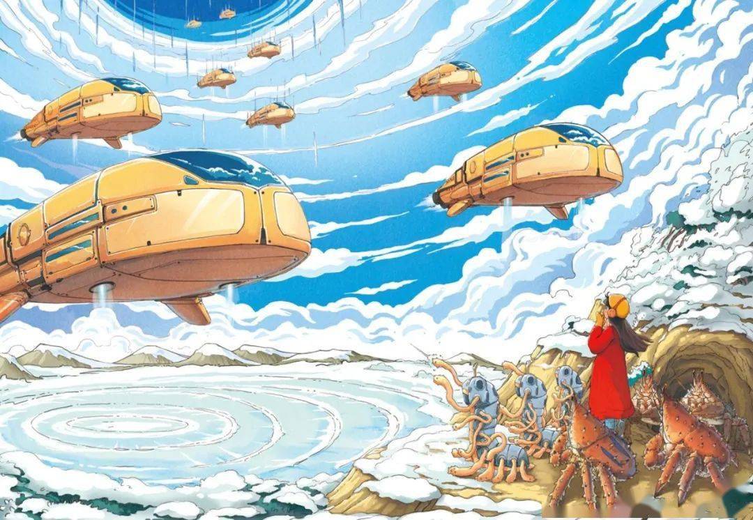 这套书由"雨果奖"得主,《三体》作者刘慈欣,世界华