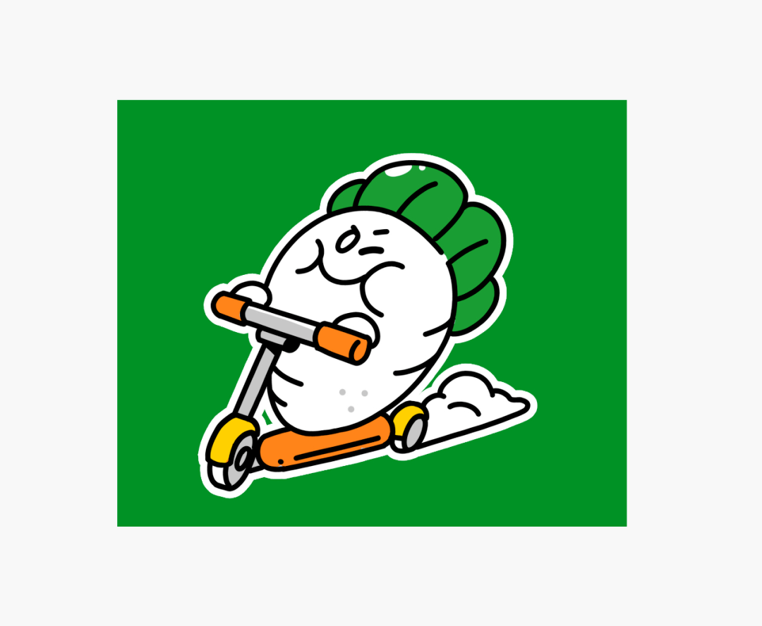 ip形象优化过程_颜色_绿色_整体