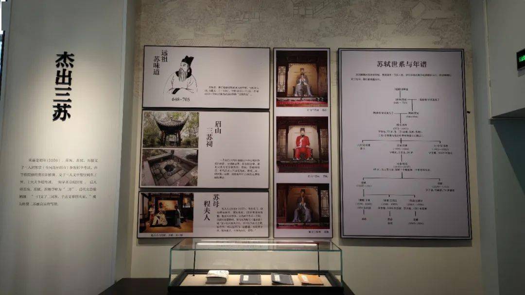 东坡纪念馆在苏东坡祠旁建有"东坡纪念馆"配有影画和诗词播诵全面介绍