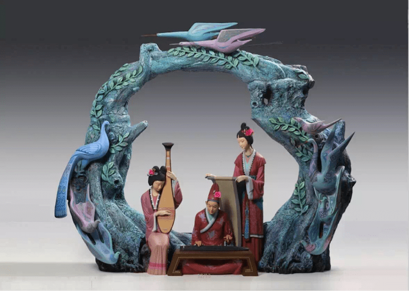 "泥人张"传人,知名雕塑家,教育家张錩辞世_中国_创作_艺术