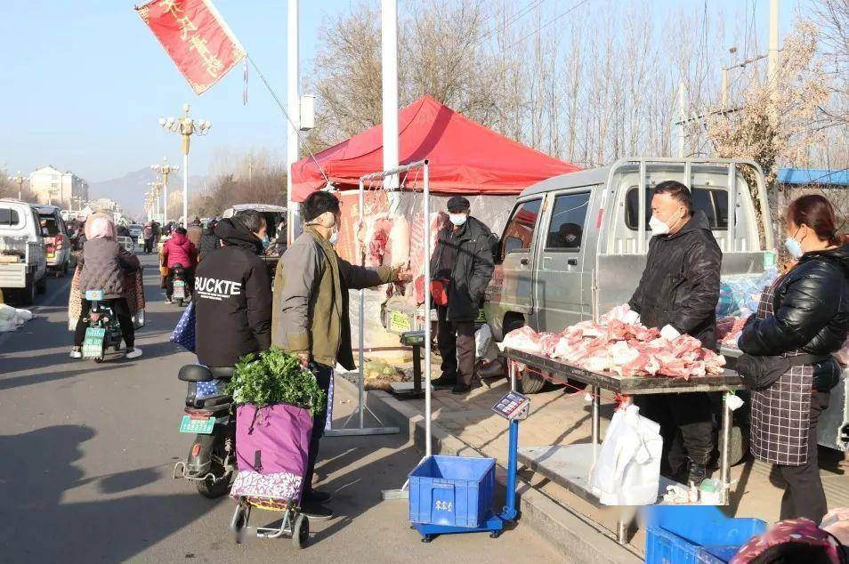 【黃河大集】臨朐縣城關街道:臘月集市年味濃_好樂_買的_特色