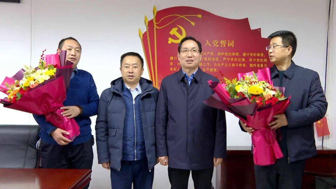 区政府副区长王宝林,走访了招商引资企业定西市安定区创新能源发展