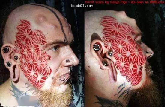 28个几近变态的人体改造,这也太疯狂了!_男人_刺青_耳朵