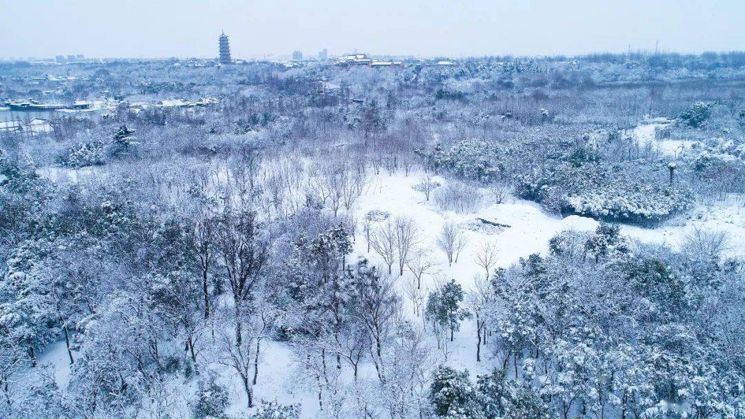 扬州雪景高清图片图片