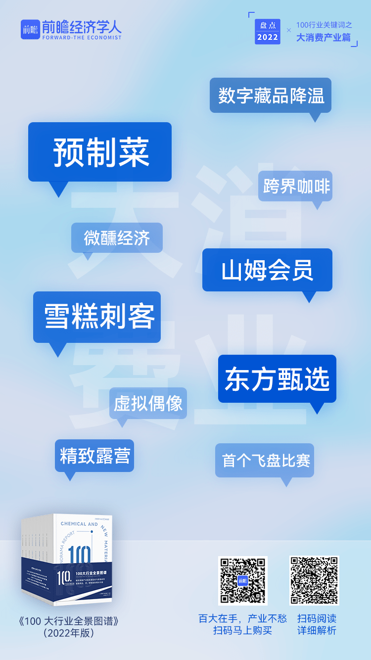 2022年大消费行业十大关键词：预制菜、雪糕刺客、精致露营……