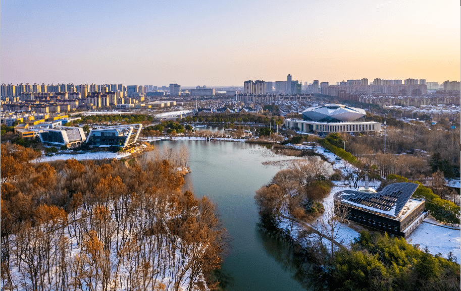 一大波淮南雪景圖新鮮出爐_人民公園_文化_淮河